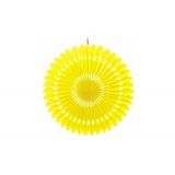 Deco Waaier XL Geel 2st