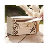 * Houten Enveloppendoos Wedding Ginger Ray