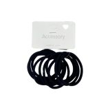 Haarelastiekjes Zwart (10st) 