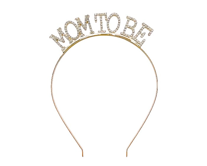Diadeem Mom To Be Goud Strass afbeelding