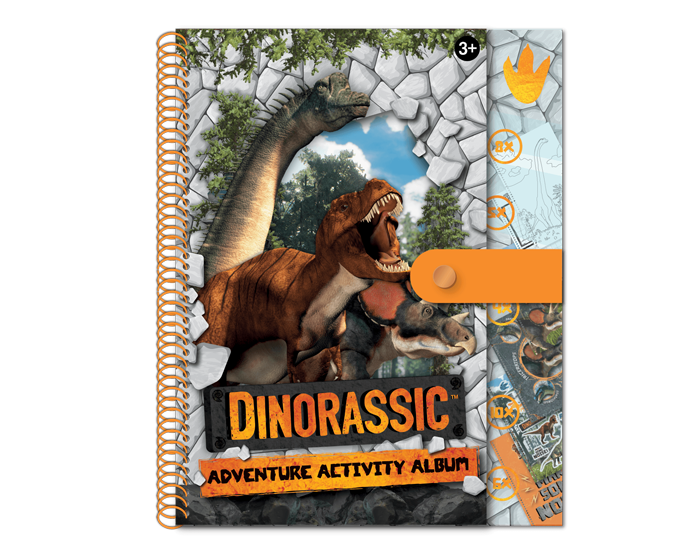 Dinosaurus Adventure Activity Album afbeelding