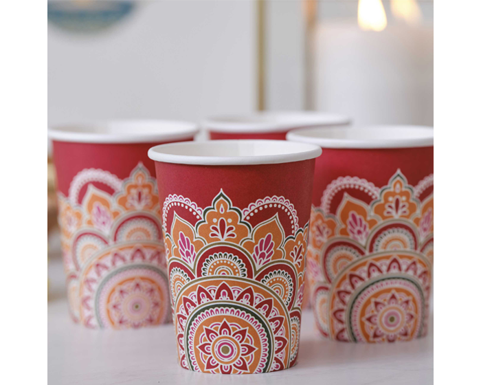 Bekers Diwali Ginger Ray - 8st afbeelding