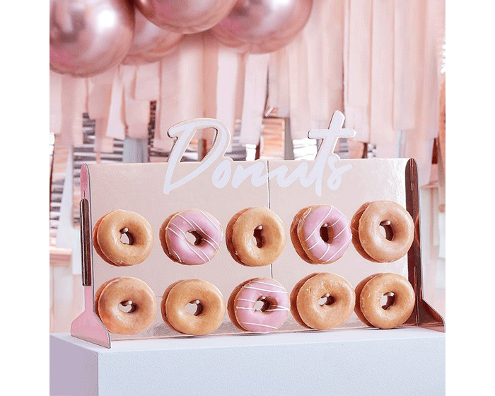 * Donut Wall Rosegoud Folie Ginger Ray afbeelding