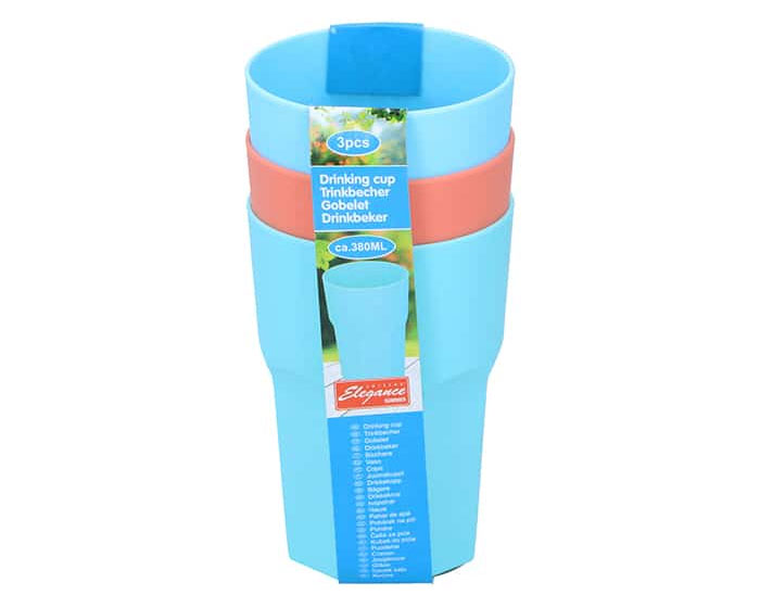 Drinkbekers - Cuisine Elegance - 380ml - 3stuks afbeelding
