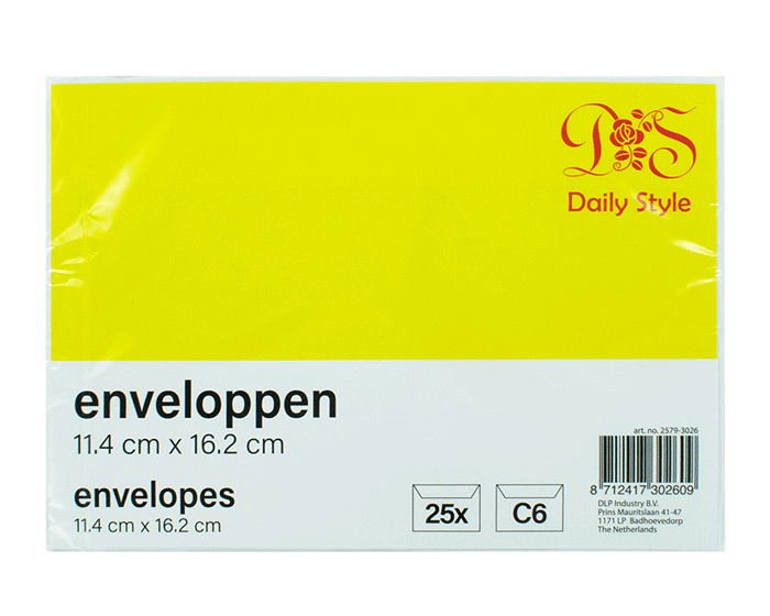 Enveloppen C6 (25st) afbeelding