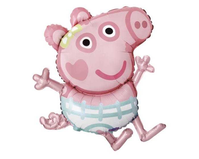 Folieballon Peppa Pig Evie - 63x81cm afbeelding