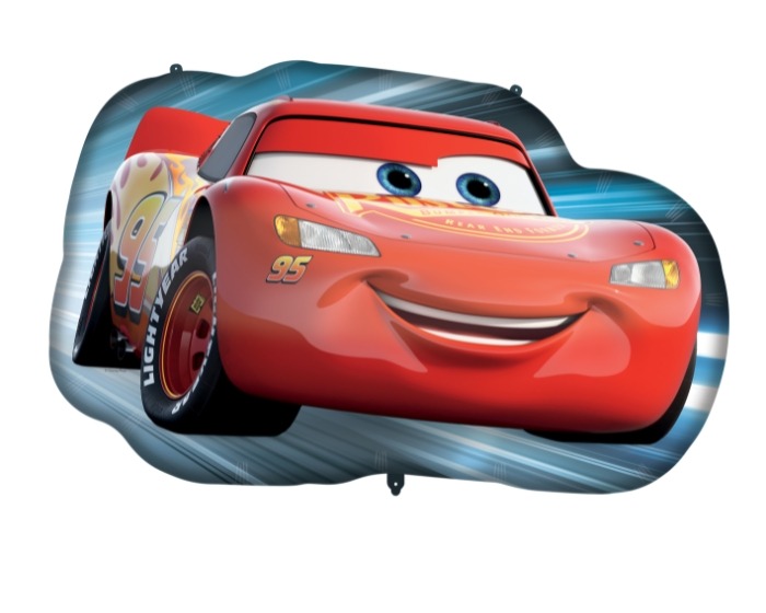 Folieballon Cars Supershape - 97x67cm afbeelding