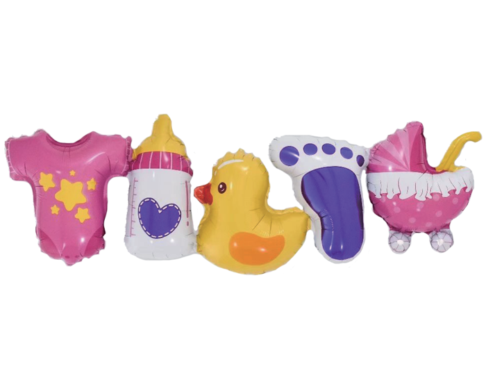 Folieballon Garland Baby afbeelding