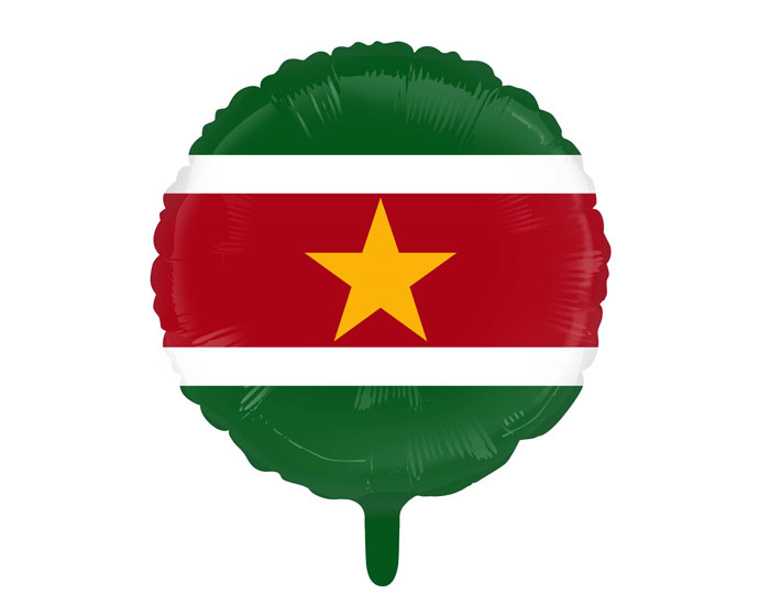 Folieballon Suriname (46cm) afbeelding