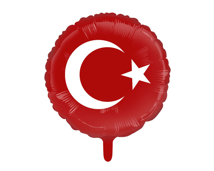 Folieballon Turkije (46cm) afbeelding