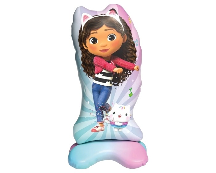 Folieballon Supersize Gabby's Poppenhuis - 54x103cm afbeelding