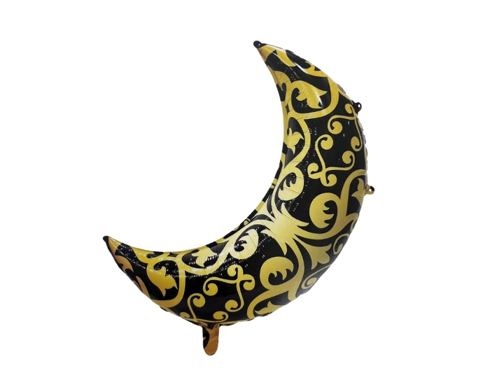 Folieballon Halve Maan - 75x67cm afbeelding