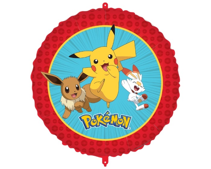 Folieballon Pokemon Pikachu, Eevee&Scorbunny - 46cm afbeelding