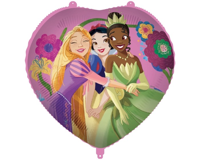 Folieballon Disney Princess Heart - 46cm afbeelding