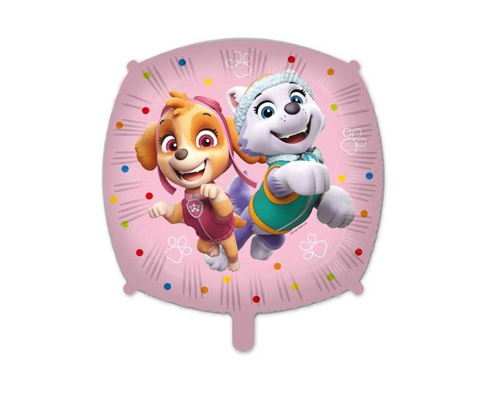 Folieballon Vierkant Paw Patrol Skye&Everest - 46cm afbeelding
