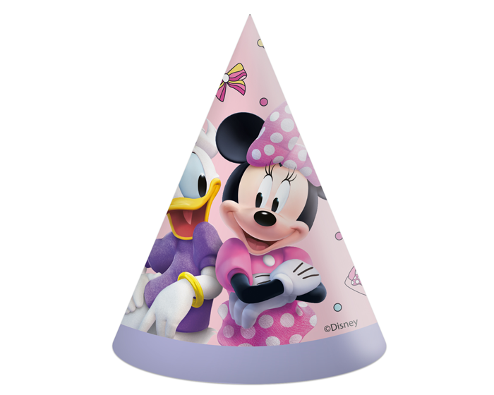 Feesthoedjes Minnie Mouse (6st) afbeelding