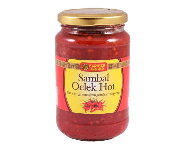 Flower Brand Sambal Oelek Hot 375g afbeelding