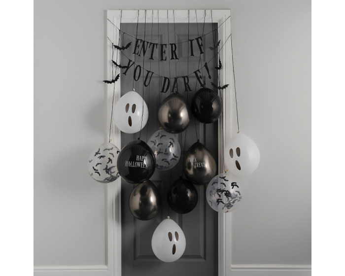 Ballon Deurversiering Enter If You Dare Ginger Ray afbeelding