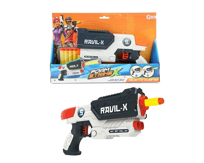 Foam Strike X Pistool met 5 foamballen afbeelding