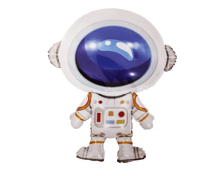 Folieballon Astronaut (65x86cm) afbeelding