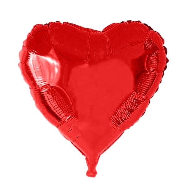 HELIUM Fballon Hart Rood (alleen afhalen) afbeelding