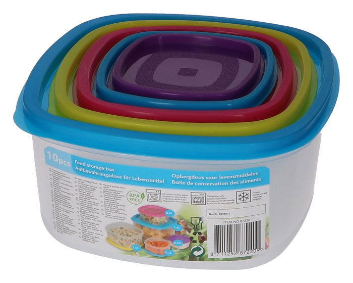 Food Storage Box (5st) afbeelding