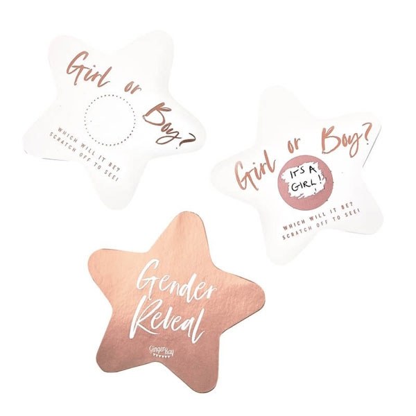 * Gender Reveal Kraskaarten Ginger Ray afbeelding