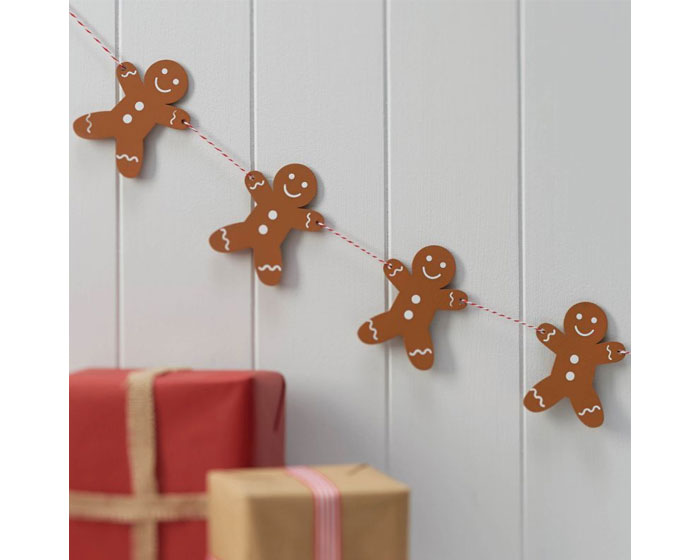 Houten Slinger Gingerbread Man Ginger Ray (1,2m) afbeelding