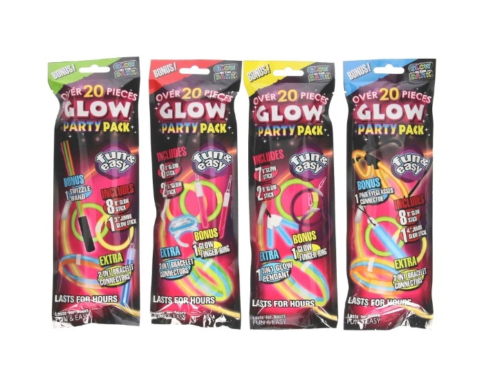 Glow In The Dark Party Pack afbeelding
