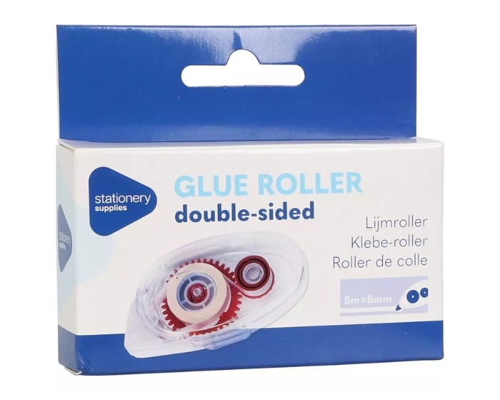 Lijmroller Dubbelzijdig - 8m afbeelding