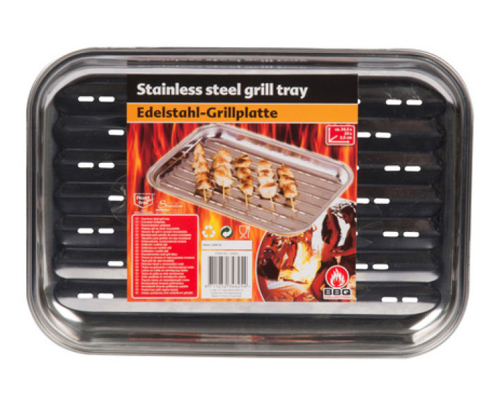 BBQ Grillplaat RVS afbeelding
