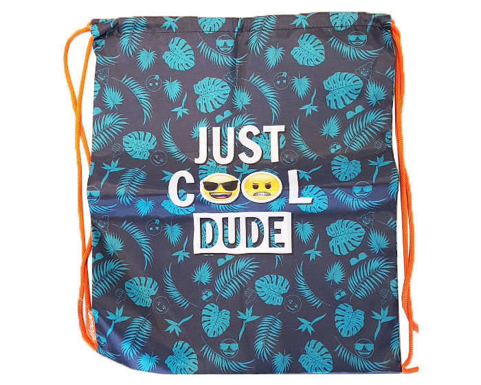 Gymtas Emoji Just Cool Dude afbeelding