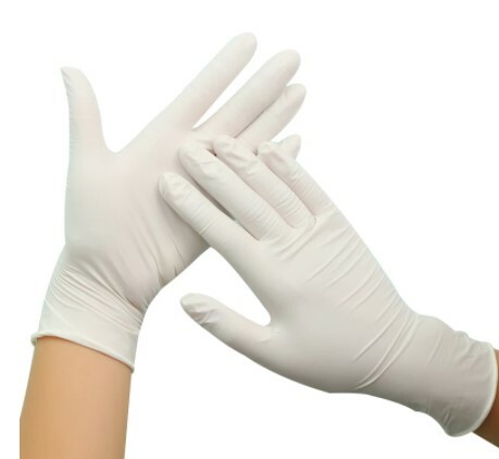 Latex Handschoenen M (100st) afbeelding