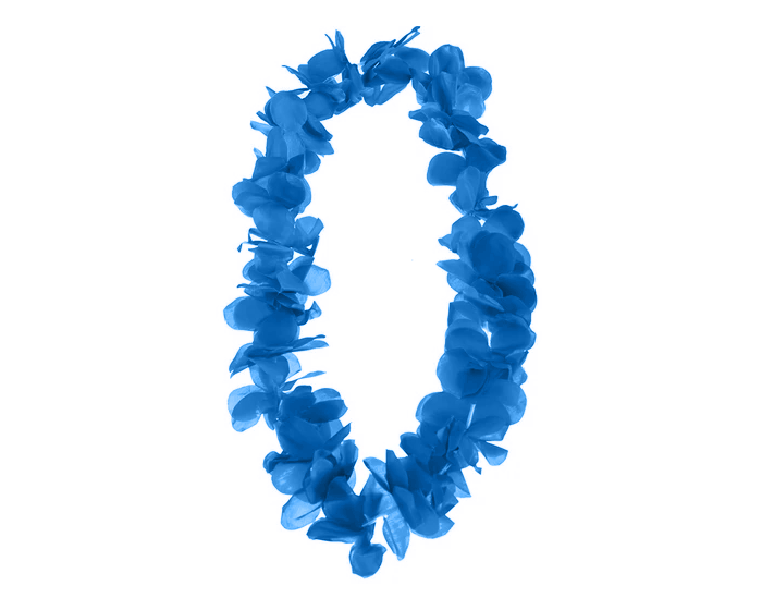 Hawaii Ketting Donkerblauw afbeelding