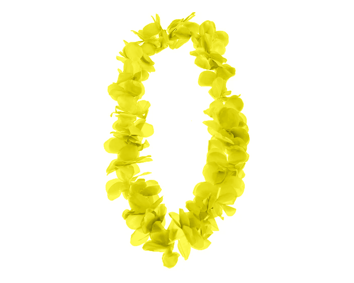 Hawaii Ketting Geel afbeelding