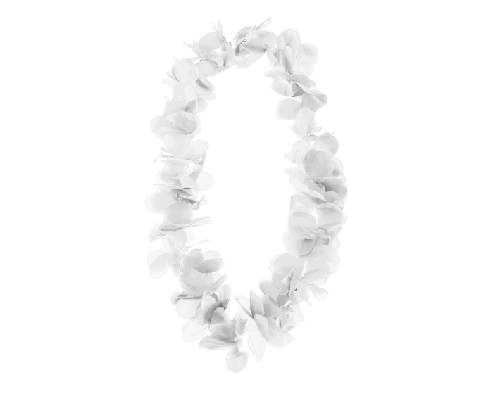 Hawaii Ketting Wit afbeelding
