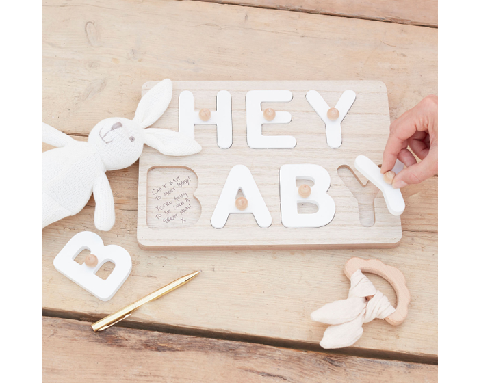 Puzzel Gastenboek Hey Baby Ginger Ray afbeelding