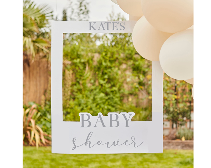 Photobooth Frame Babyshower Personaliseerbaar Ginger Ray afbeelding