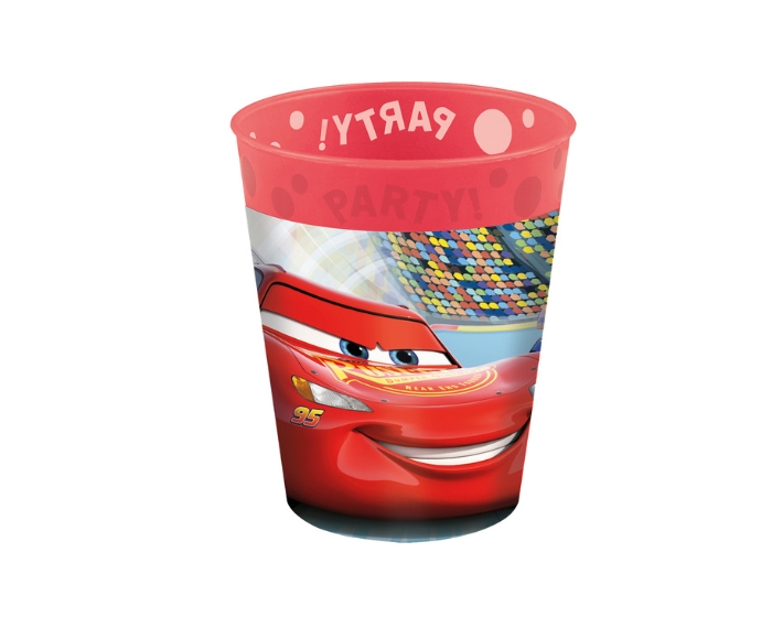 Herbruikbare Bekers - Cars - 250ml - 4 stuks afbeelding