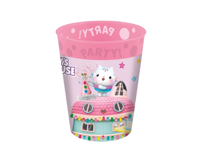 Herbruikbare Bekers - Gabby's Poppenhuis - 250ml - 4stuks afbeelding