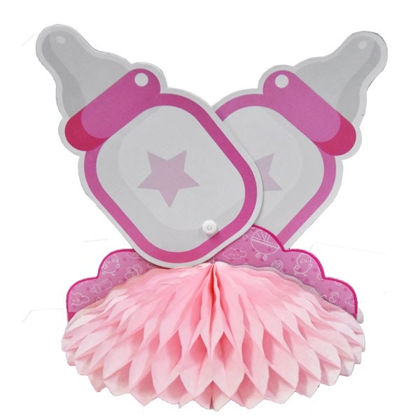 Honeycomb Papflesjes Roze afbeelding