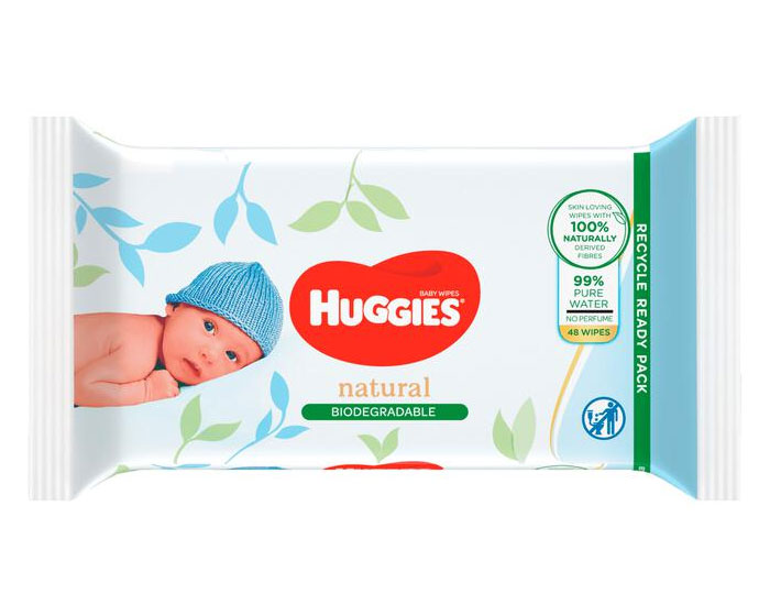 Huggies Billendoekjes (48st) afbeelding