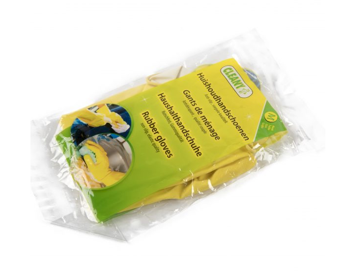 Huishoudhandschoenen Cleany Maat M afbeelding