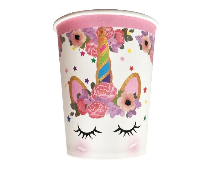 Bekers - Unicorn Wimpers - 8 stuks afbeelding