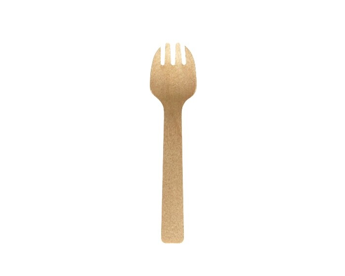 Houten Dessertvorken (24st) afbeelding