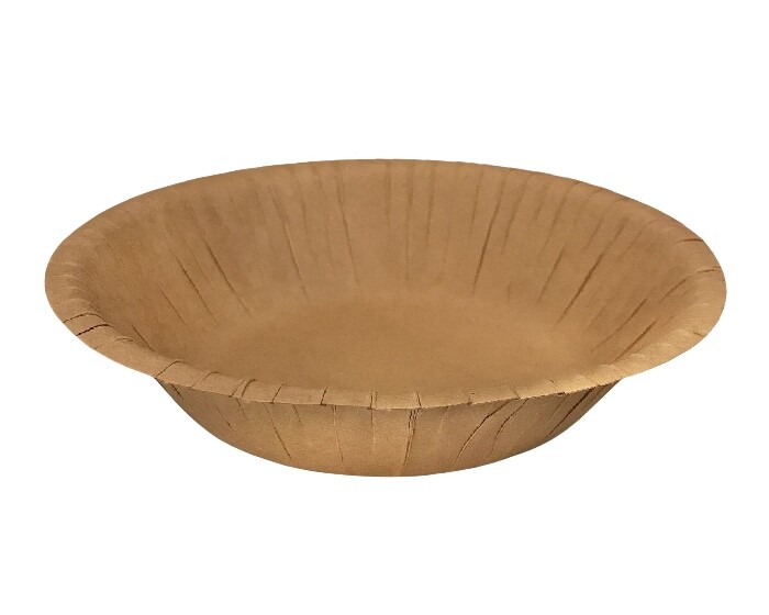 Kartonnen Kommen 18cm Kraft (20st) afbeelding