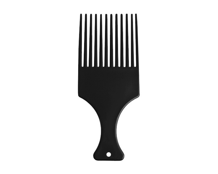 Afro Kam Zwart afbeelding