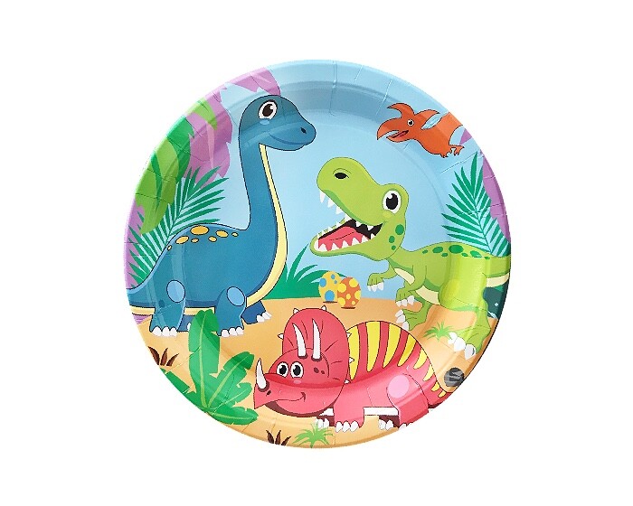 Bordjes - Dino - 8 stuks afbeelding