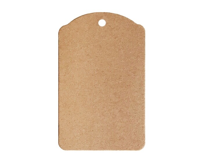 Hangtag Kraft (12st) afbeelding