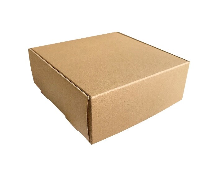 Vouwdoos Kraft 12cm (12st) afbeelding
